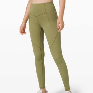 FINE FORCE HIGH-RISE TIGHT 28"
Bronze Green